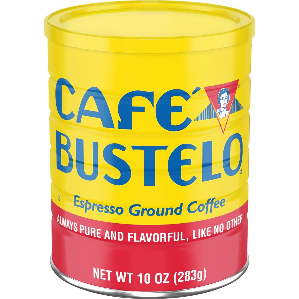 CAF BUSTELO Espresso Dark Roast Ground Coffee, 10 Ounces, Brown