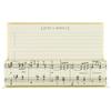Graphique Flat Note Cards - Musical Stationery Cards with Matching Envelopes and Display Box - Blank Decorative Cards Make Perfect Gifts for Music Lovers - 50 Pack (NT1155MB) view 1
