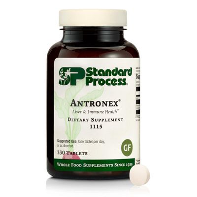 Standard Process Antronex Liver Health Dietary Supplement - Gluten-Free, Non-Dairy, Non-Soy & Non-Grain Immune Care - 330 Tablets