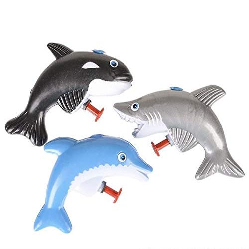 3 Inch Sea Animal Water Guns Set of 12