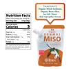 Genmai Miso, Organic Soy Bean/Brown Rice 12.1 oz Pkg view 2