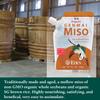 Genmai Miso, Organic Soy Bean/Brown Rice 12.1 oz Pkg view 3