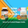 NaturesPlus Animal Parade Children's Chewable Multivitamin - Orange Flavor - 180 Animal-Shaped Tablets - Promotes Health & Well-Being - Vegetarian, Gluten Free - 90 Servings view 2