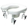 Graham-Field 6497A Lumex Raised Toilet Seat Riser, Padded & Cushioned, Fully-Adjustable Height & Angle view 1