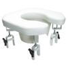 Graham-Field 6497A Lumex Raised Toilet Seat Riser, Padded & Cushioned, Fully-Adjustable Height & Angle view 4