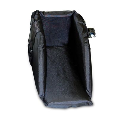 Skil-Care Swing-Away RightFoot Support, Fits 16- 18 Wheelchairs, Footplate Attachment, Even Distribution to Prevent Sores and Skin Breadown, Black Footrest, 703471