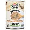 Health Valley Organic Soup, Cream of Mushroom, 14.5 Oz (Pack of 12) view 1