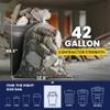 Plasticplace Contractor Trash Bags 42 Gallon  3.0 Mil  Clear Heavy Duty Garbage Bag  32.6 x 46.4 (50 Count), Transparent, B001C0SIUG view 2