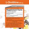 Now Foods L-Ornithine 500 mg - 120 Caps 6 Pack view 2