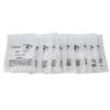 10 Packs Dental Orthodontics 3-1/2 Oz Force Clear Elastics Rubber Bands 3/16" Rabbit 1000pcs view 2