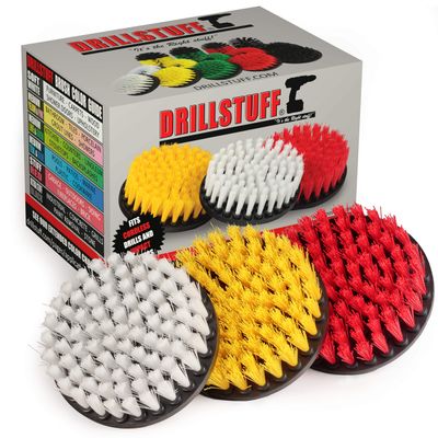 Cleaning Supplies - Drill Brush - Carpet - Upholstery Cleaner - Shower Door - Bathroom Accessories - Shower Cleaner - Bath Mat - Bathtub - Outdoor - Scrub Brush - Bird Bath - Concrete Cleaner