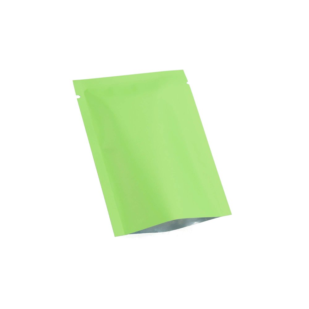 100/200PCS Green Metallic Foil Open Top Bags (100, 5x8cm (1.9x3.1"))