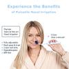 SinuPulse Elite Advanced Nasal Irrigation System with 30 SinuAir Saline Packets, Pulsating Nasal Congestion Relief & Sinus Rinse Machine, More Effective Than Neti Pot or Nose Spray view 3