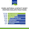 ALLMAX ISONATURAL Whey Protein Isolate, Vanilla - 5 lb - 27 Grams of Protein Per Scoop - Zero Fat & Sugar - 99% Lactose Free - with Prebiotics - No Artificial Flavors - Approx. 73 Servings view 4