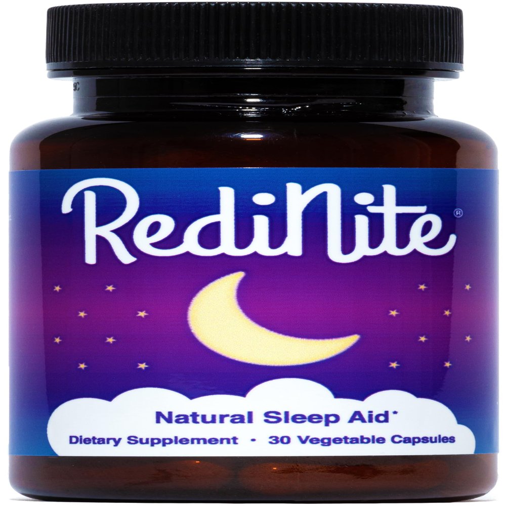 RediNite - Natural Sleep Aid Supplement - Non-GMO, Vegan