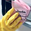 Vileda Professional | PVA Microfiber Cloth Red | All Purpose Cleaning Shammy | Synthetic Chamois Towel | Smooth & Absorbent Materials | 5 Pack view 3