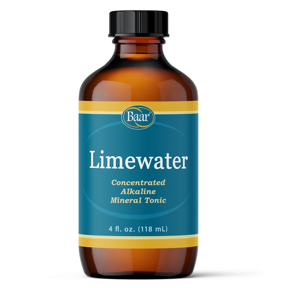 Baar Lime Water, Alkaline Calcium Formula, Concentrate, 4 oz