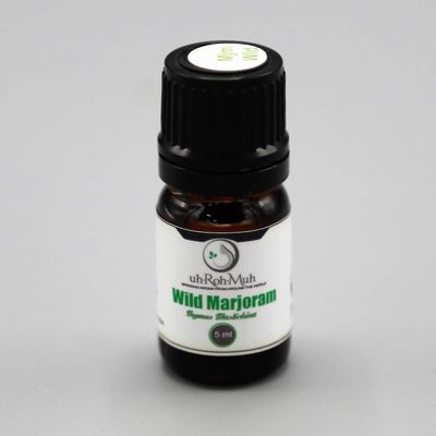 100% Pure Organic Wild Marjoram Essential Oil || Spain - (5 ml with Euro Dropper)