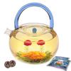 Teabloom Holiday Flowering Teas - 12 Assorted, Delicious Berry Blooming Teas - Premium Green Tea + Cranberry, Blueberry, Acai Berry & Strawberry view 4