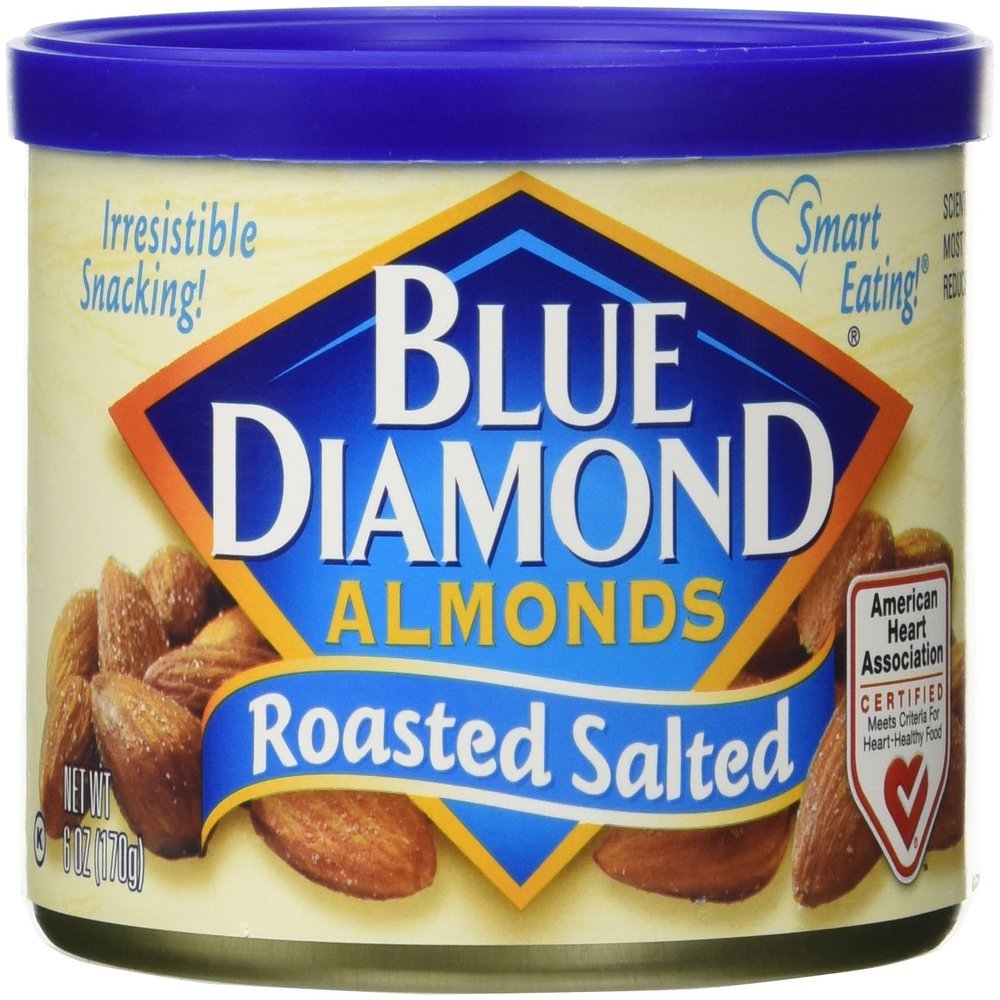 6 oz Roasted Salted Almond Nuts
