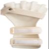 Rolyan Preformed Anti-Spasticity Ball Splint, Right, Small, White view 1