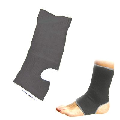2 Ankle Brace Support Elastic Compression Sleeve Sports Therapy Foot Pain Relief
