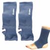 2 Ankle Brace Support Elastic Compression Sleeve Sports Therapy Foot Pain Relief view 4