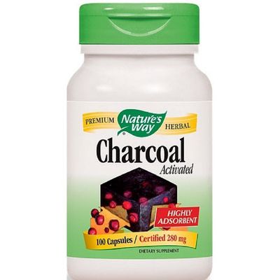 Activated Charcoal - 260mg 100 Caps [Pack of 6]