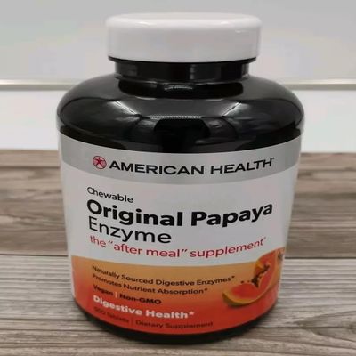 American Health Papaya Enzyme Original 600ct Chewables - 2 Pack