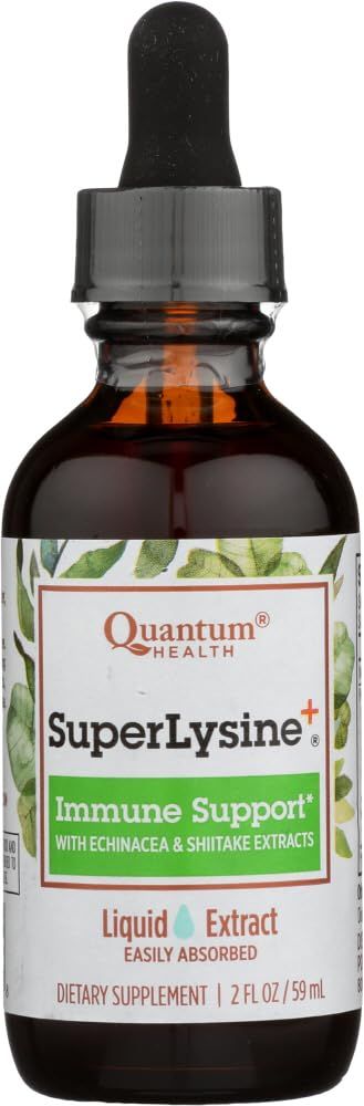 Quantum Amino Acid Super Lysine Plus Liquid Extract, 2 Ounce - 3 per case.