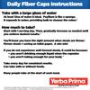 Yerba Prima Daily Fiber Capsules, 180 Caps (Pack of 3) - Soluble Dietary Fiber Supplement - Colon Cleanse - Gut Health - Constipation Relief, Vegan, Non-GMO, Gluten-Free view 4