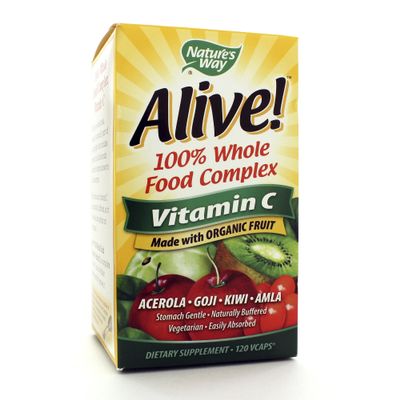 Alive Organic Vitamin C120 Vgcnature'S Way