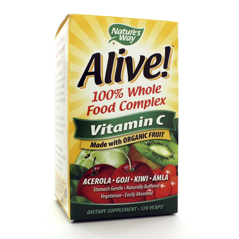 Alive Organic Vitamin C120 Vgcnature'S Way