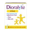 Dioralyte Supplement Replacement of Lost Body Water & Salts Sachets - Citrus Flavour - 6 Sachets view 1