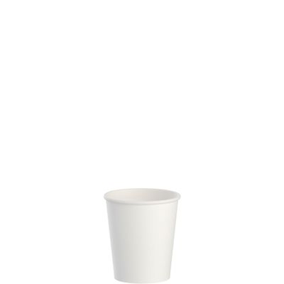 White Paper Water Cups, 3 oz., 100/Pack
