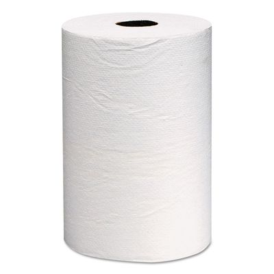 Scott 01040 Hard Roll Towels, 1.5-Inch Core, 8 x 800ft, White, 12 Rolls/Carton