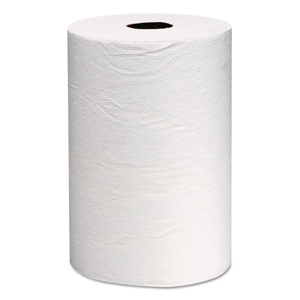 Scott 01040 Hard Roll Towels, 1.5-Inch Core, 8 x 800ft, White, 12 Rolls/Carton