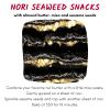 Emerald Cove Organic Toasted Pacific Sushi Nori Sheets, 5.4 Oz, 10 Count, Pack of 6 view 4