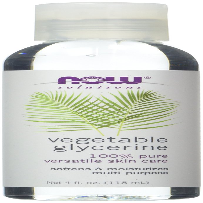 NOW Vegetable Glycerine, 4-Ounces (Pack of 4)