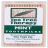 Tea Tree Therapy, Toothpicks Mint Tea Tree, 100 Count view 1