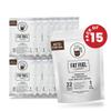 Fat Fuel Keto Cocoa 22g Premium Fats - with Grass Fed Butter, MCT Oil, Coconut & Redmond Real Salt - Instant Organic Cocoa, One Net Carb, A True Meal Replacement - 15 Servings view 2