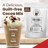 Fat Fuel Keto Cocoa 22g Premium Fats - with Grass Fed Butter, MCT Oil, Coconut & Redmond Real Salt - Instant Organic Cocoa, One Net Carb, A True Meal Replacement - 15 Servings view 4