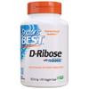 Doctor's Best D Ribose Supplement for Men & Women - D-Ribose Capsules, Supports ATP Energy Production, 4250 mg Per 5-Capsule Serving, Vegan & Vegetarian, Gluten Free, Soy Free - 120 Ct Veg Caps view 1