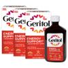 Geritol Liquid Vitamin and Iron Supplement, Energy Support, Contains High Potency B-Vitamins and Iron, Pleasant Tasting, Easy to Swallow, No Artificial Sweeteners, Non-GMO, 12 Oz, 3 Pack view 1