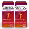 Geritol Multi-Vitamin Nutritional Support Tablets, Balance of 26 Essential Vitamins and Minerals, 100-Count Bottles (Pack of 2) view 1