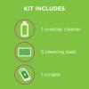 Affresh Cooktop Cleaning Kit, Safe for Glass & Ceramic Cooktops, Includes 5 oz cleaner, 5 pads, 1 scraper view 2
