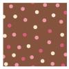 Creative Converting - Blush Dots Designer Beverage Napkins view 1