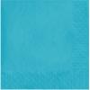 Creative Converting Solid Bermuda Blue 2-ply Luncheon Napkins - 50pcs view 1