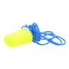 3M E-A-Rsoft Yellow Neon Soft Foam Earplugs, Corded, Regular Size, 200/Box view 3