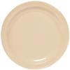 Yanco NS-107T Nessico Round Dessert Plate, 7.25" Diameter, Melamine, Tan Color, Pack of 48 view 1